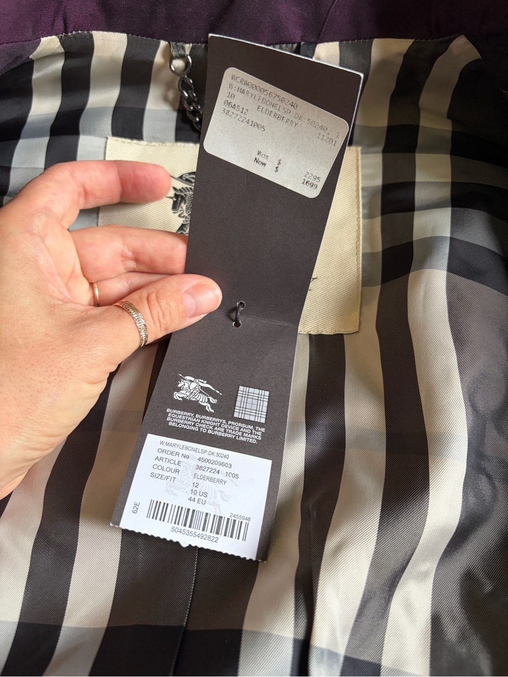 Burberry Trench Coat - Picture 9 of 12